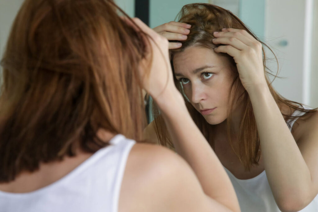 Extrem dünnes Haar bei Frauen